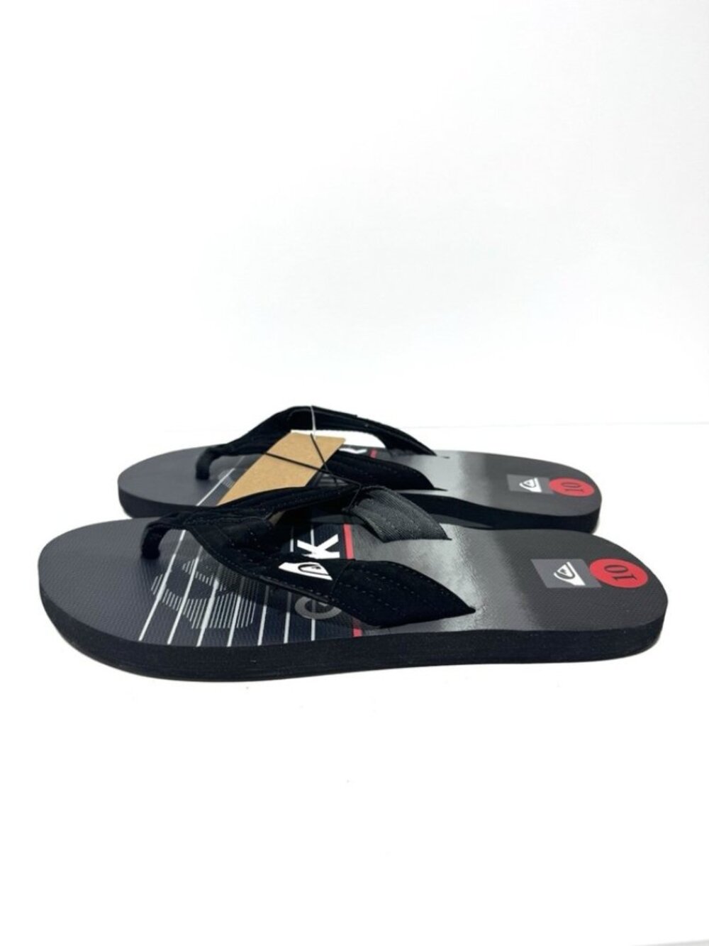 Quicksilver Mens Dune Sandals Black Size 10M